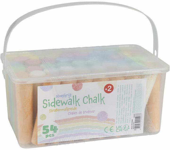 Actual product image Champ Jumbo Road Chalk, 54 pieces (54x)