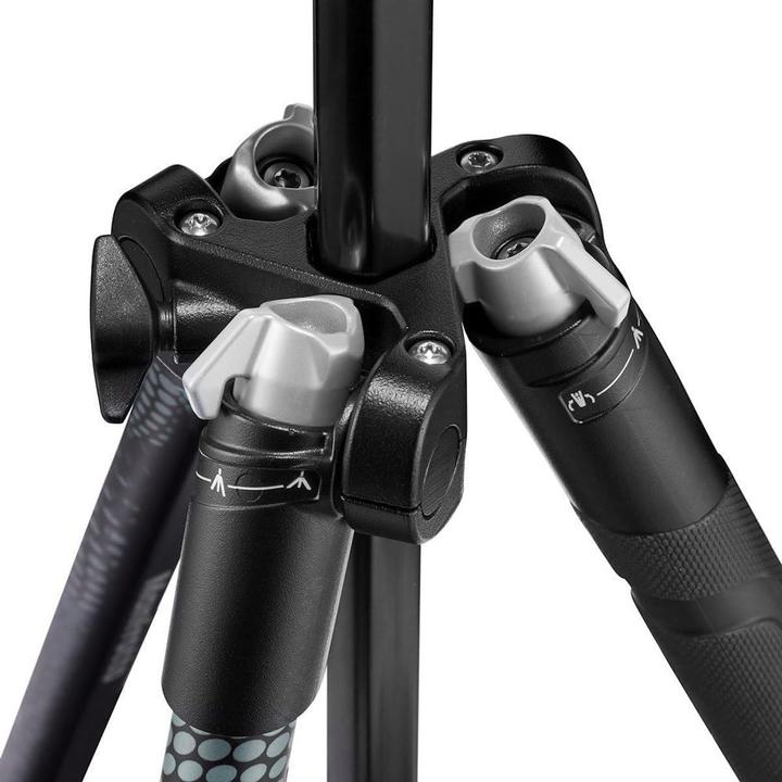 Immagine prodotto Manfrotto Element MII 4-Section Aluminium tripod with ball head, black (Metallo)