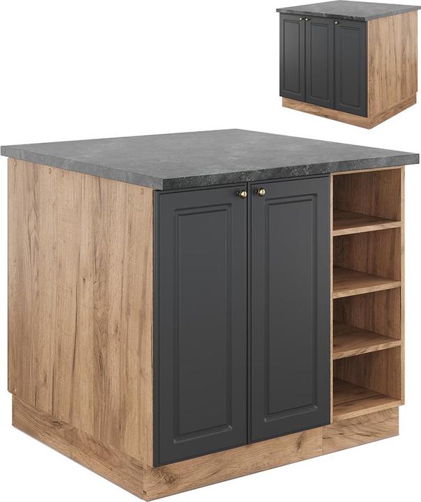 Anthrazit, Anthrazit-Gold, Goldkraft Eiche