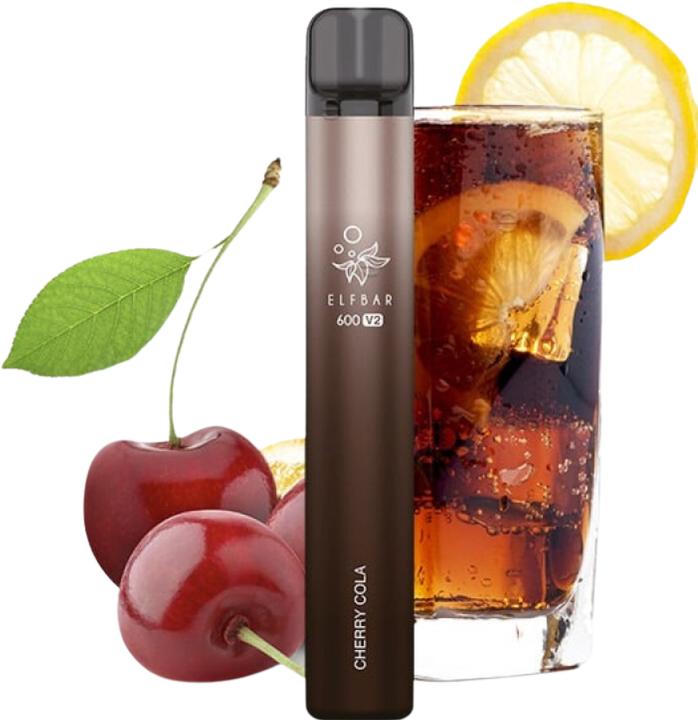 Produktbild Elfbar V2 Cherry Cola (600) (Cerise, Cola, Kirsche)