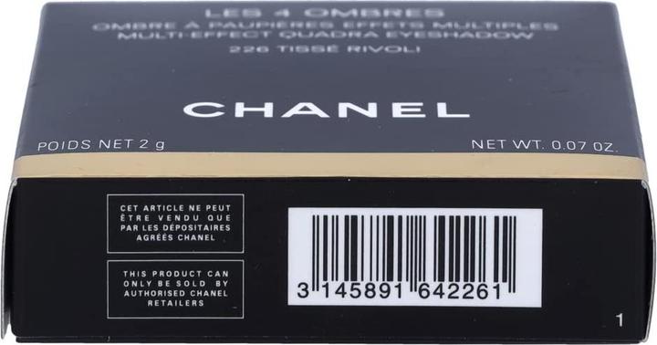 Actual product image Chanel Les 4 Ombres (#226 Tisse Rivoli)