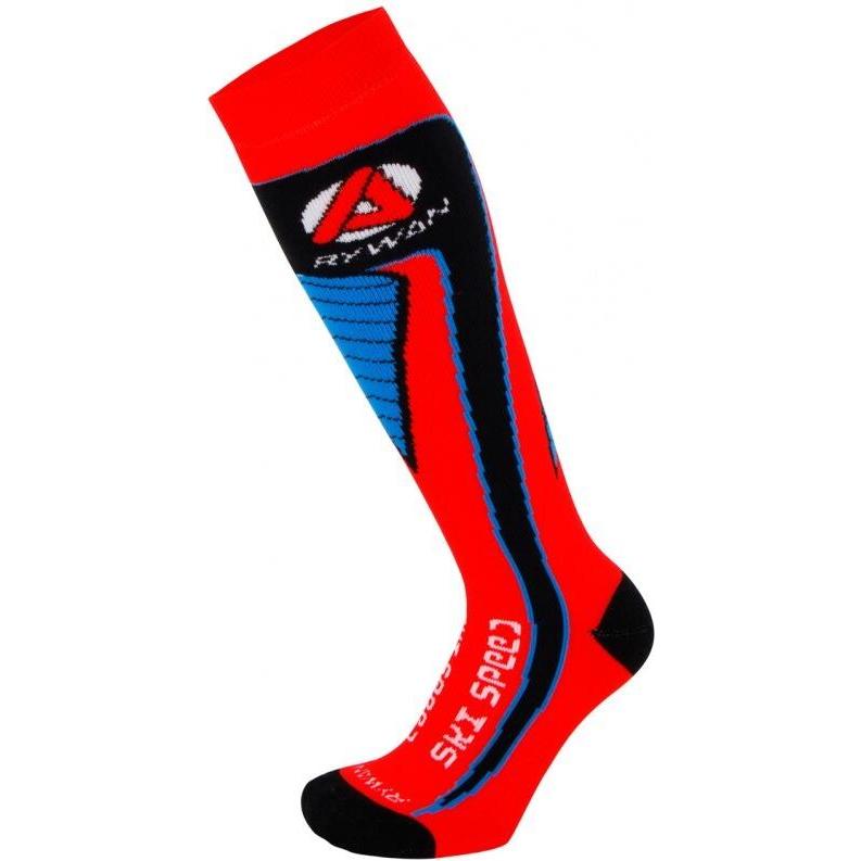 Rywan, Herren, Sportsocken, ein paar kinder-skisocken 2020 (19 - 22), Blau, Rot