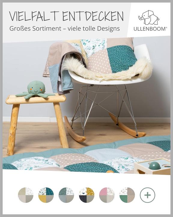 Image du produit Ullenboom Tapis d'éveil Ekualyptus 100x100cm