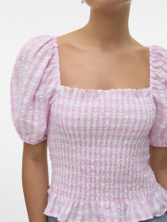 Actual product image Vero Moda VMCARRIE Top Gesmoktes Top (L)