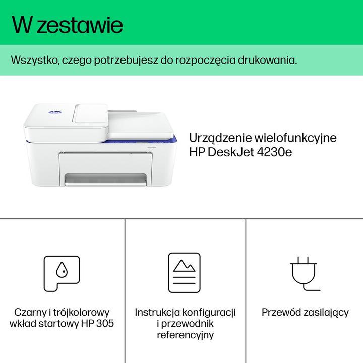 Produktbild HP DeskJet 4230e (Tintenpatrone, Farbe)