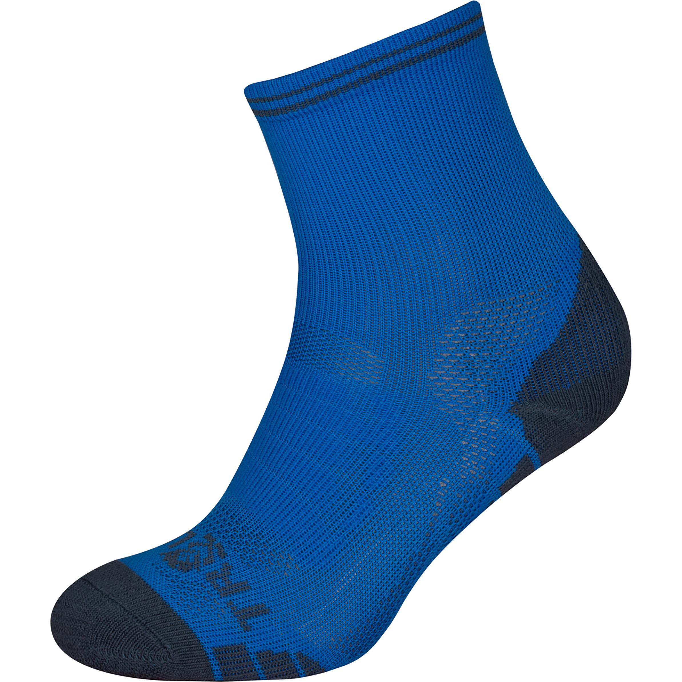 Trollkids, Unisex, Sportsocken, Trekking Mid Cut Socks III (35 - 38), Blau