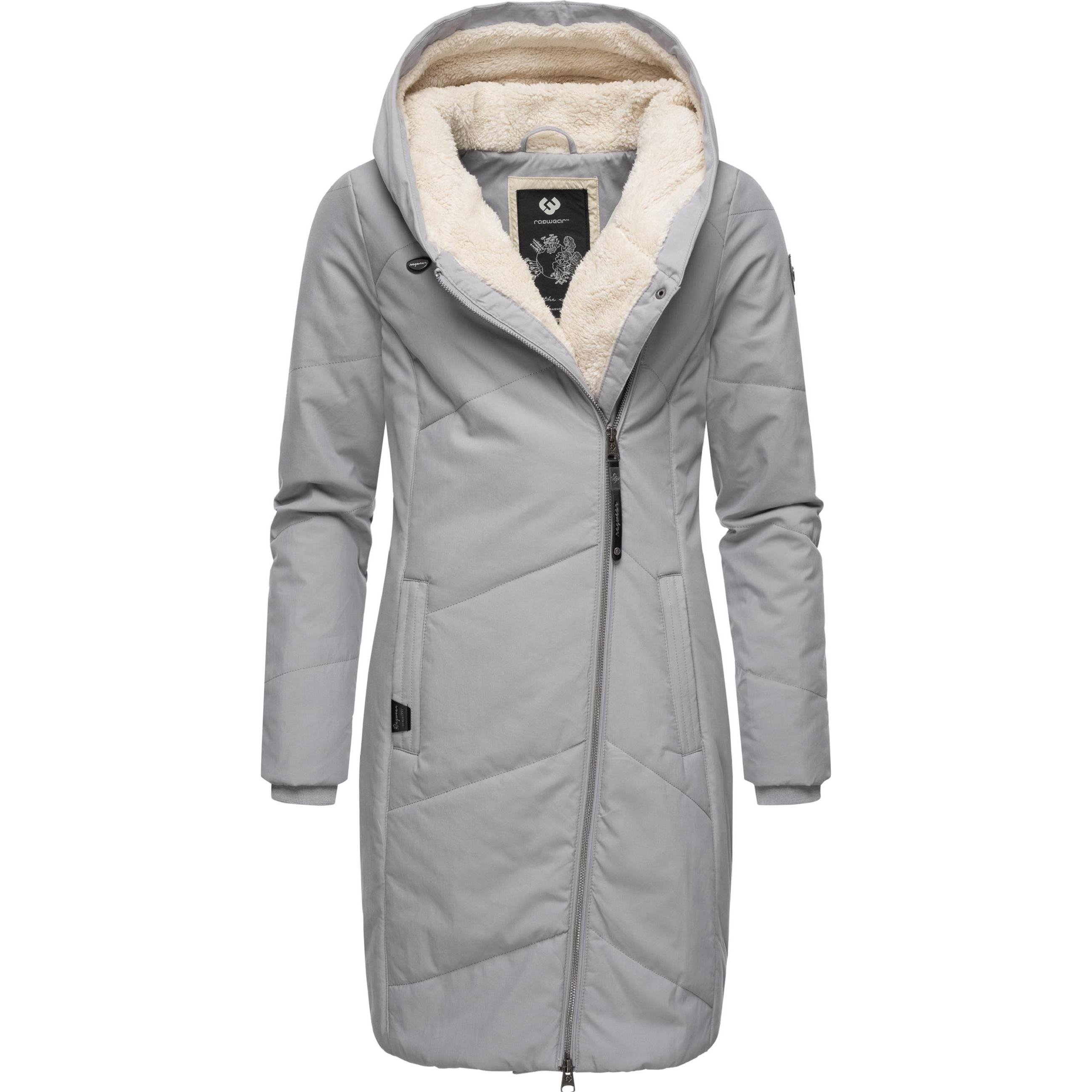 Ragwear, Damen, Jacke, Gordon Long (3XL), Grau, 3XL