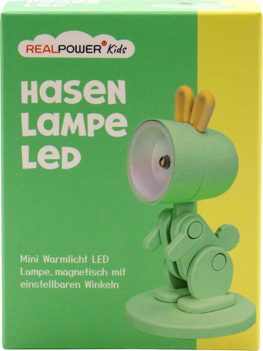 Actual product image RealPower LED-Tier Taschenlampe Grenn rabbit mit Sockel (5.20 cm)