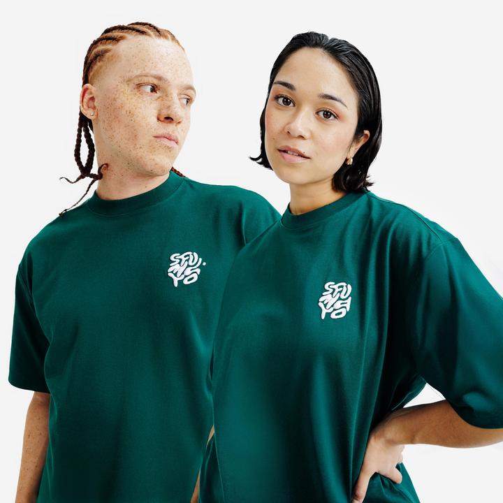 Produktbild Decathlon T-Shirt unisex Relax - grafisch grün (M)