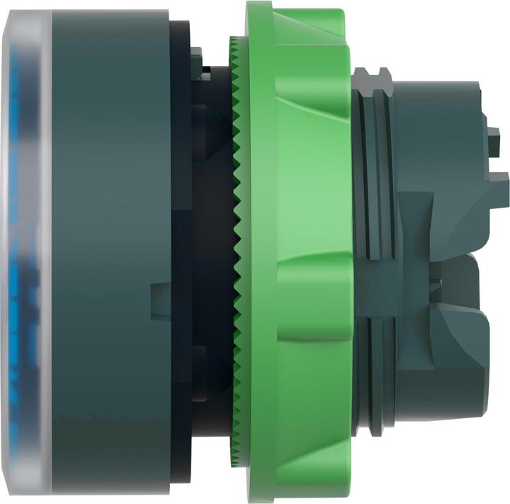 Produktbild Schneider Electric Frontelem., blau, flach f. ZB5AH063