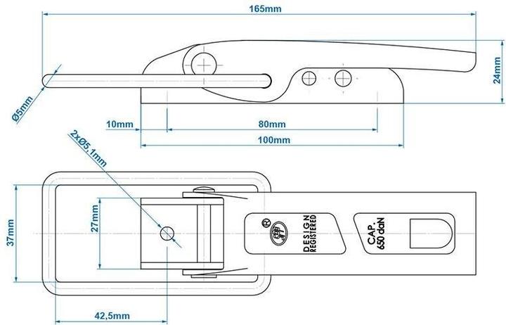 Actual product image ProPlus Eccentric lock SPP ZB-02