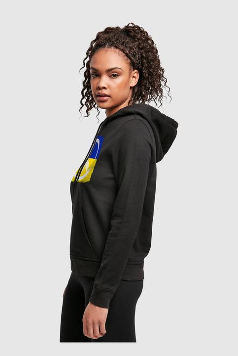 Produktbild Merchcode Ladies Peace - Flag Peace Basic Hoody - 161635 (M)