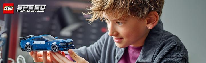 Image du produit LEGO Ford Mustang Dark Horse voiture de sport (76920, LEGO Speed Champions)