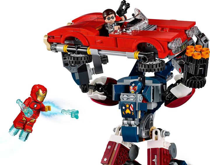 Image du produit LEGO Marvel Super Heroes Iron Man contre Detroit Steel (76077, LEGO Marvel)