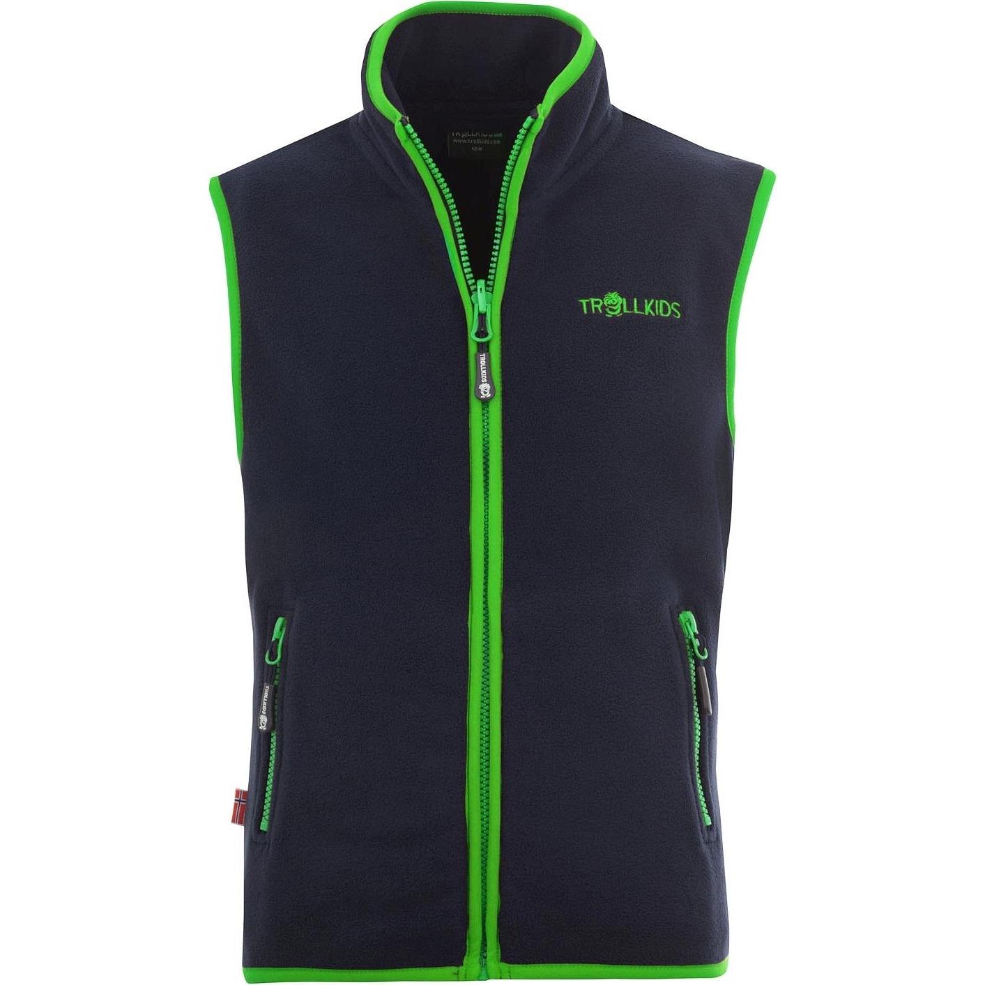 Trollkids, Unisex, Jacke, Arendal Weste (128), Blau, 128