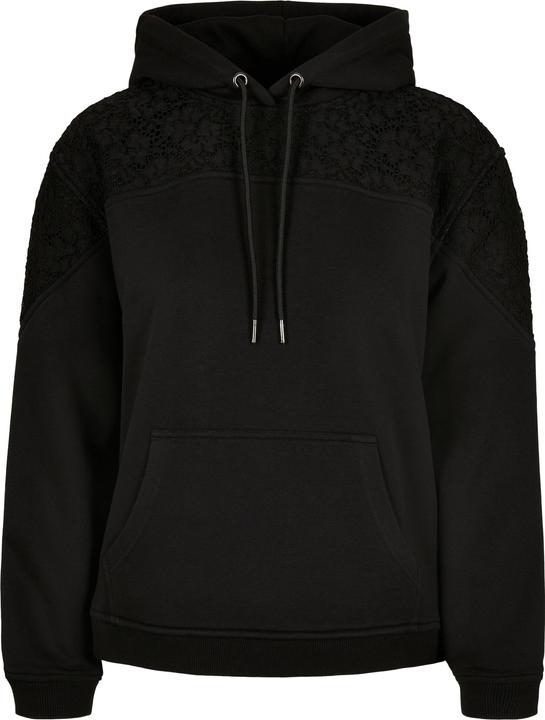 Produktbild Urban Classics Ladies Lace Inset Hoody (XS)