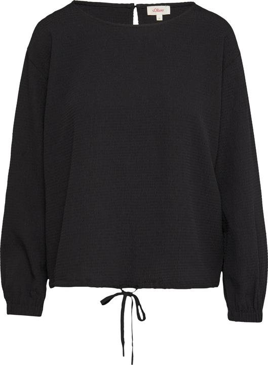 Image du produit S.Oliver Bluse Strukturierte Bluse mit überschnittenen Schultern (36)