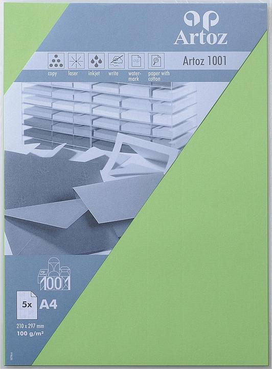 Artoz 1001 Bogen A4 birkengrün (100 g/m², 5 x, A4)