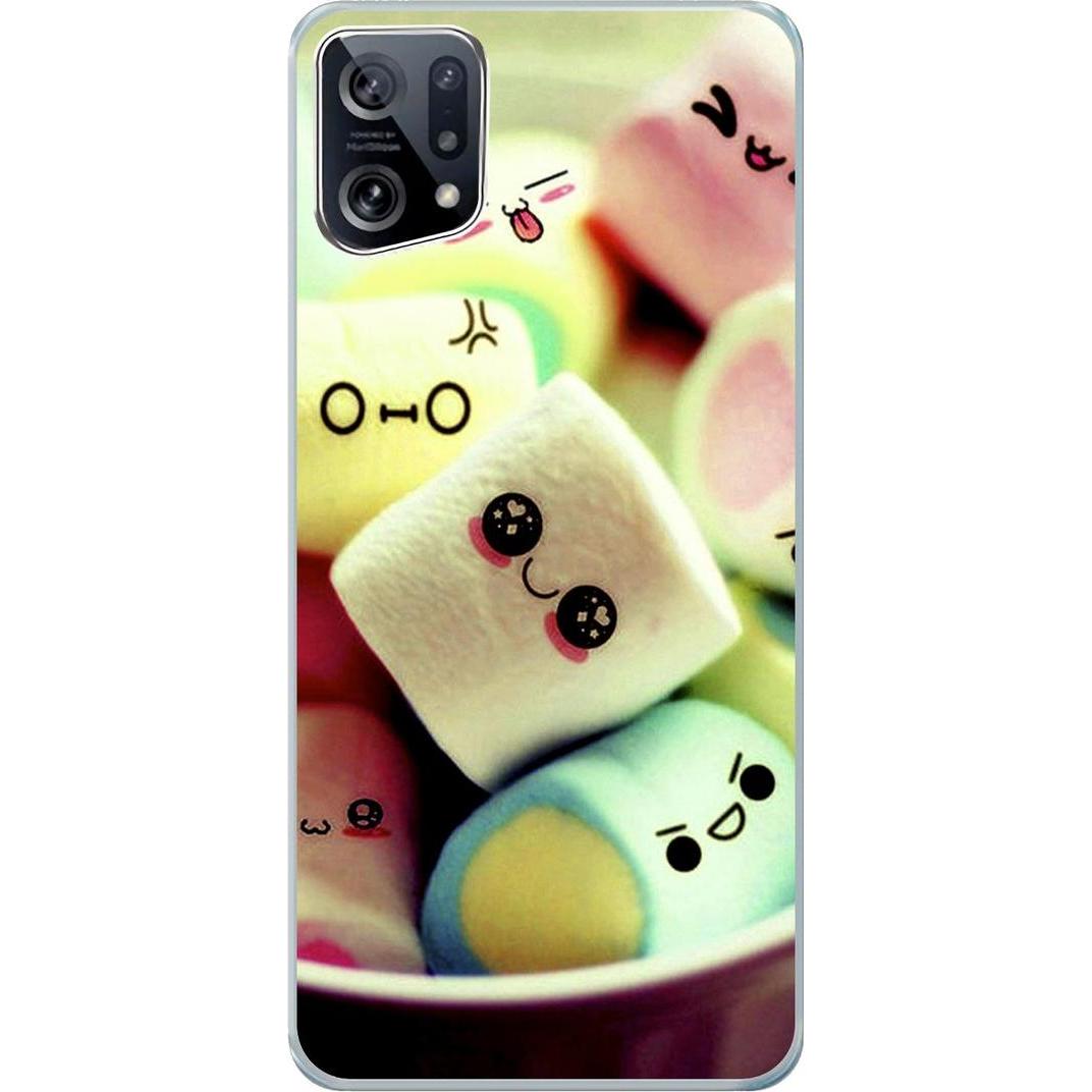 König Design Hülle Handy Schutz für Oppo Find X5 Case Cover Tasche Bumper Etuis Backcover TPU (Oppo Find X5), Smartphone...
