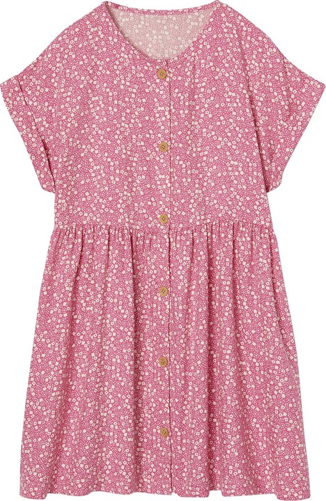Image du produit Vertbaudet Mädchen Blumenkleid mit Knöpfen (98)
