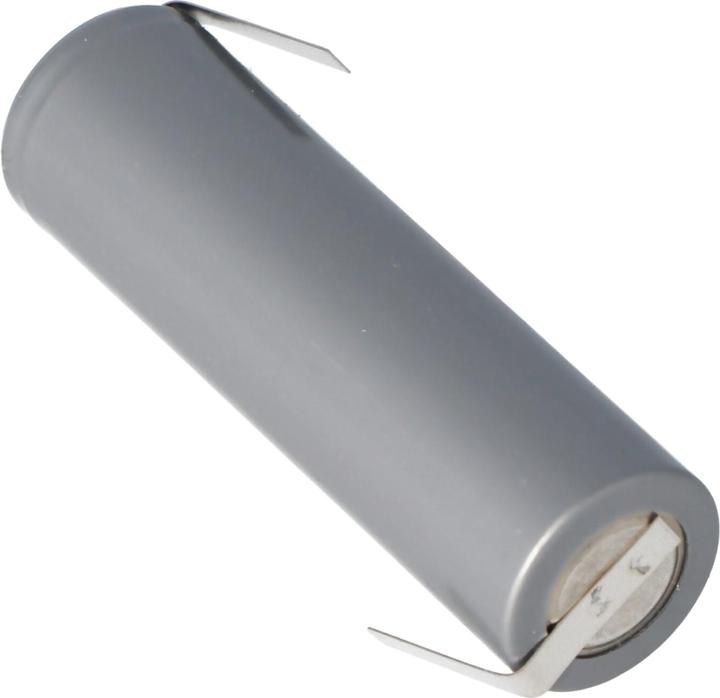 Immagine prodotto Panasonic Batteria HHR-120 per rasoio con capocorda di saldatura Z (1 pz., 4/5 AA, 1200 mAh)