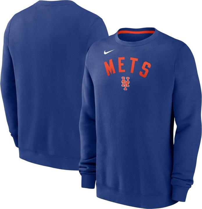 Produktbild Nike New York Mets Classic Twill Crew Neck Fleece M (M)