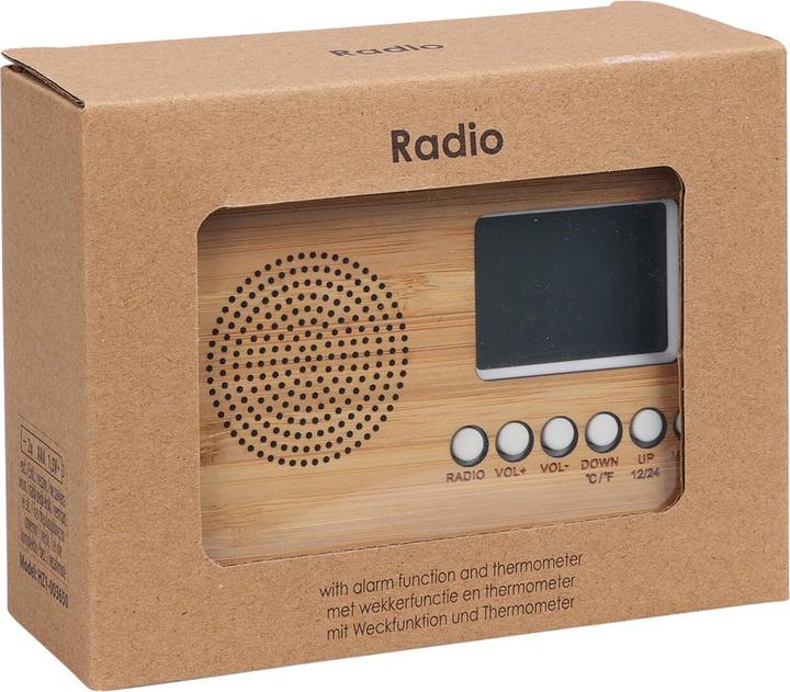 Produktbild Koopman Wecker mit Radio und Temperaturanzeige