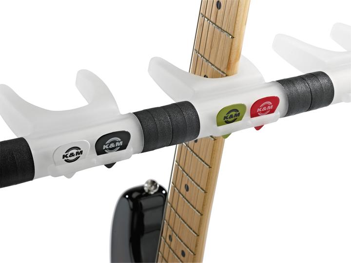 Immagine prodotto K&M Supporto per chitarra elettrica a 5 vie "Guardian 5 (Spigola, Chitarra, Chitarra elettrica)