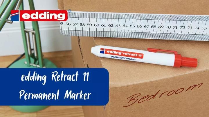 Produktbild Edding Permanent Marker 11 schwarz (1x)