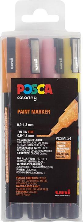 Produktbild Posca Marker PC-3M 4er Set (4 x)