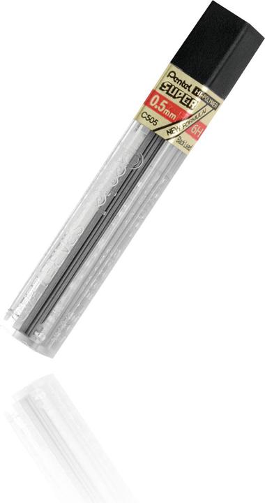 Image du produit Pentel Mines pour crayons Hi-Polymer Super (12 pièce(s), Noir, 0.50 mm)