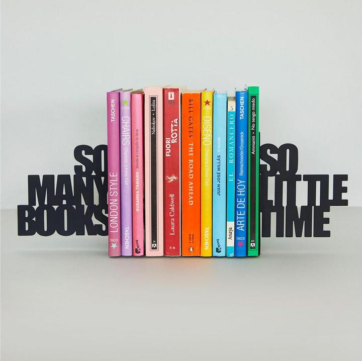 Actual product image Balvi Bookend So many (15 x 21.5 x 8 cm)