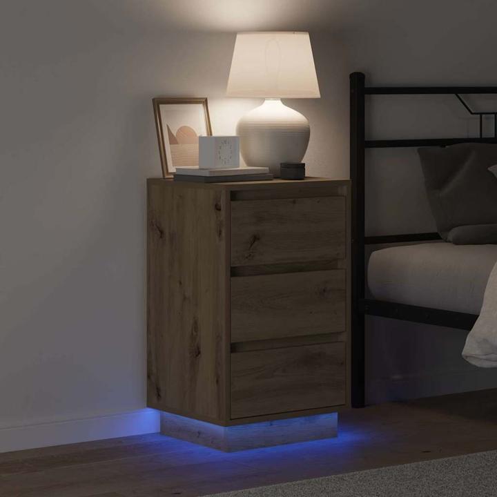 Actual product image vidaXL Nachttisch (34.50 x 34.50 x 65 cm)