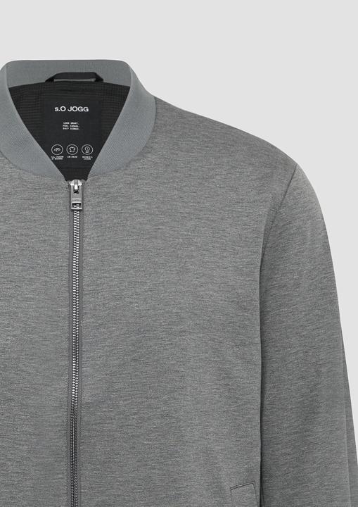 Produktbild S.Oliver Indoor-Jacke s.O JOGG: Bomberjacke aus Stretch-Jersey (44)