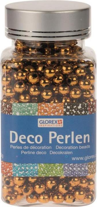 Produktbild Glorex Dekoperlen 75 g 6mm orange