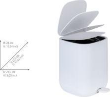 Actual product image Wenko Davos pedal bin (5 l)