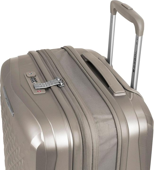 Actual product image Gabol Queens 4-wheel suitcase set 2-piece with expansion fold (181 l)