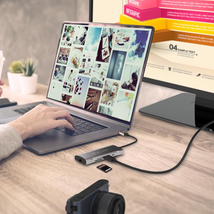 Actual product image j5Create JCD393 (USB-C)