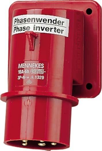 Mennekes MEN 329 Phasenwender 5pol. 16A 400V
