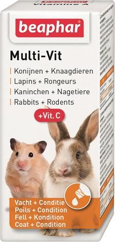 Produktbild beaphar Multi-Vitamine Knaagdier En Konijnen (0.07 kg)