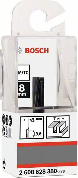 Actual product image Bosch Professional Zubehör Groove cutter, 8 mm, D1 7 mm, L 19.6 mm, G 51 mm