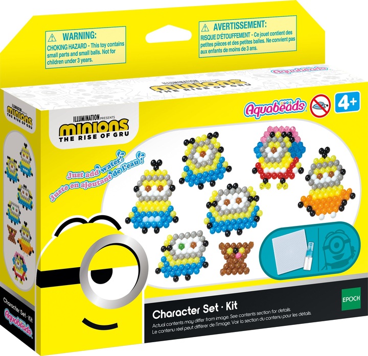 Produktbild Aquabeads 31605 AQB - Minions: Come Gru Diventa Cattivissimo Character Set