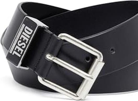 Actual product image Diesel Logo B Glossy Loop 40 Belt (90)
