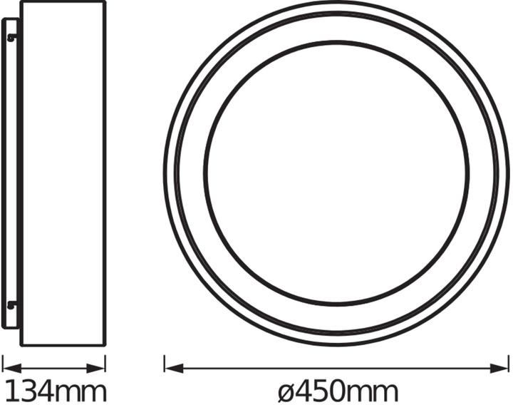 Image du produit Osram SMART+ Matter Cylindre 450mm Tunable White (930 lm)
