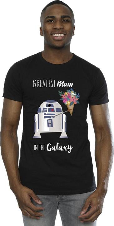 Immagine prodotto Star Wars R2D2 Greatest Mum Maglietta Uomo (L)