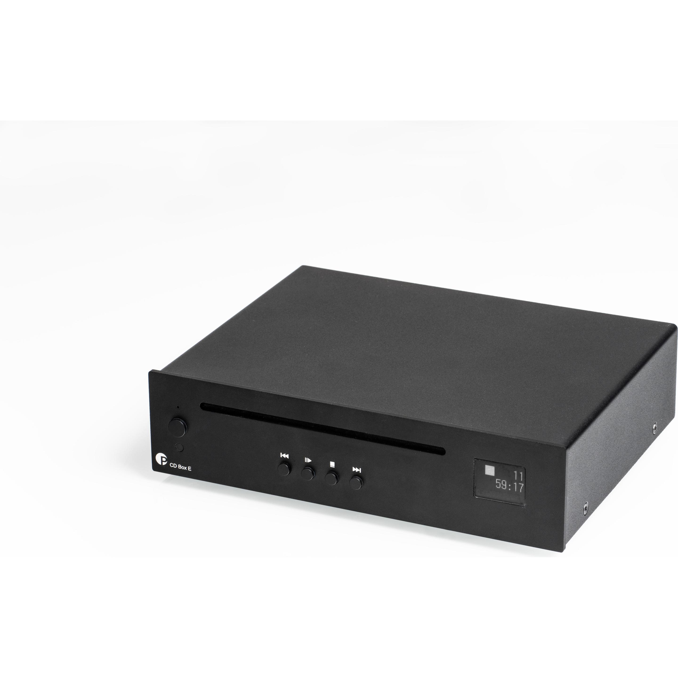 Pro-Ject CD Box E (Lettore CD), Componente HiFi, Argento, Nero