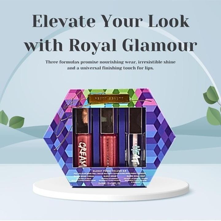 Immagine prodotto Fenty Beauty Glossy Posse Volume 6.0 Trio completo di Gloss Bomb