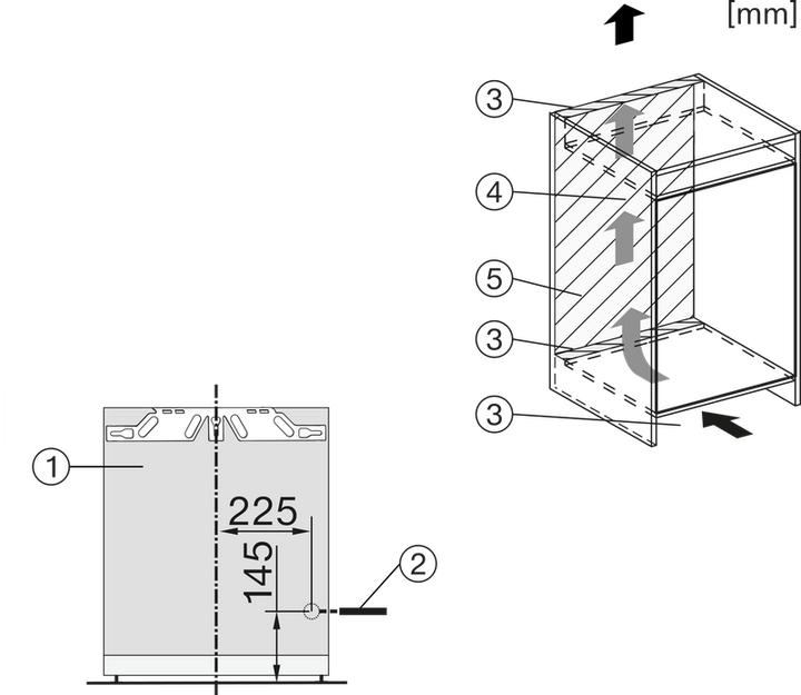Produktbild Miele FNS 7040 B (Einbau, 66 l)