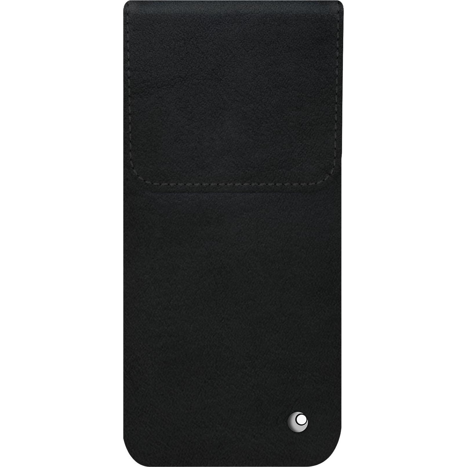 Noreve Lederschutzhülle (Samsung Galaxy S25), Smartphone Hülle, Schwarz