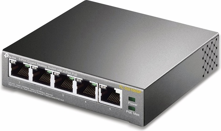 Produktbild TP-Link Tl-Sg1005p (5 Ports)